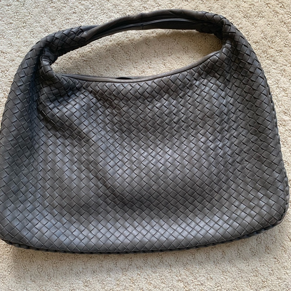 Bottega Veneta Brown Woven Leather Bag - Picture 3 of 16